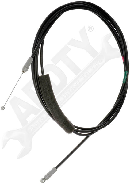 APDTY 158785 Rear Trunk Lid Release Cable Assembly