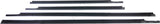 APDTY 158946 Dew Wipe Outer Belt Weatherstrip Window Seals 4Pcs