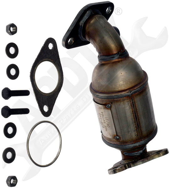 APDTY 158955 Exhaust Catalytic Converter - Not CARB Compliant
