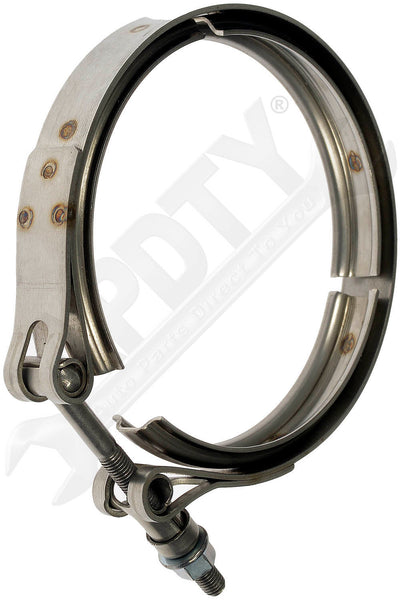 APDTY 159209 Cummins 6.7L Turbo Diesel Turbocharger Exhaust Outlet V-Band Clamp