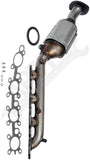 APDTY 159219 Catalytic Converter with Integrated Exhaust Manifold CARB Compliant