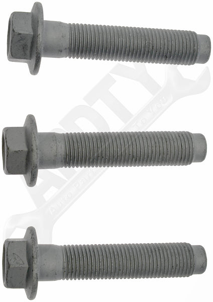APDTY 159262 Hub And Bearing To Knuckle Mounting Bolts - with 3 Bolt Flange