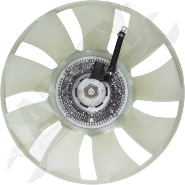 APDTY 1159425 Engine Cooling Fan w/ Electronic Fan Clutch Assembly (3.0L Diesel)