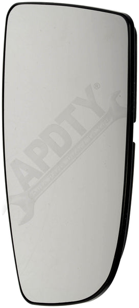 APDTY 159551 	Front Left Lower Replacement Convex Mirror Glass