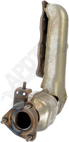 APDTY 159753 Exhaust Manifold with Integrated Catalytic Converter CARB Compliant