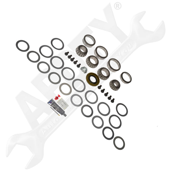 APDTY 160720 Premium Ring And Pinion Master Bearing And Installation Kit