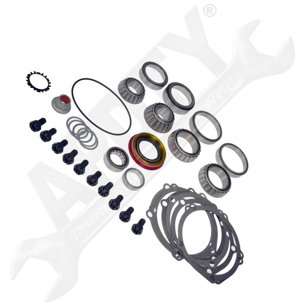 APDTY 160722 Premium Ring And Pinion Master Bearing And Installation Kit