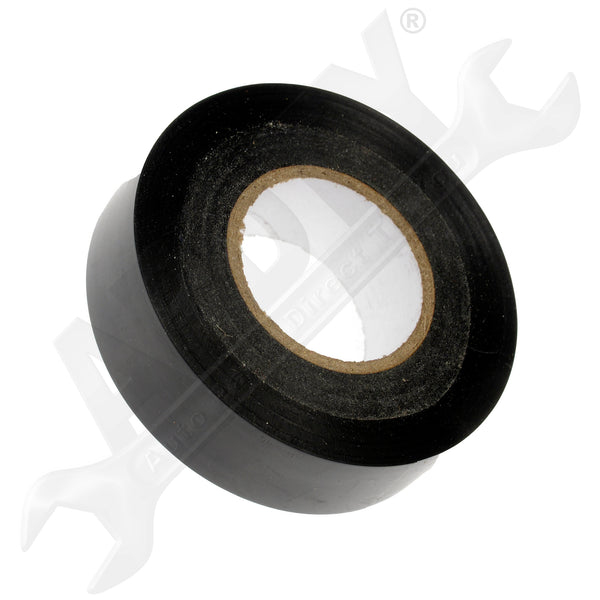APDTY 161026 3/4 In. X 60 Ft. Black Electrical Tape - Wrapped