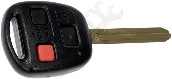 APDTY 161587 Keyless Entry Remote 3 Button - Blade Stamp G