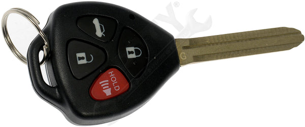 APDTY 161589 Keyless Entry Remote 4 Button - Blade Stamp G