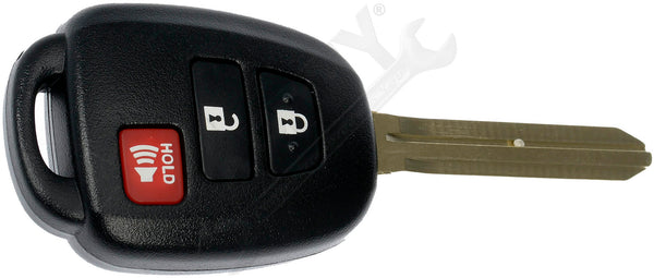 APDTY 161590 Keyless Entry Remote 3 Button