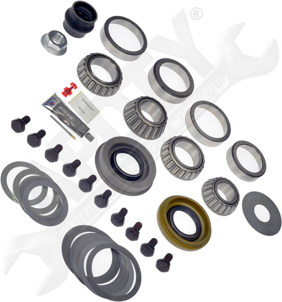 APDTY 161733 Premium Ring And Pinion Master Bearing And Installation Kit