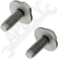 APDTY 162131 Splash Shield Retainer Bolt With Washer - M10-1.5 x 26.5mm