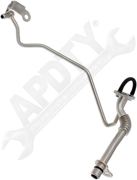 APDTY 162733 Turbocharger Oil Feed And Return Line