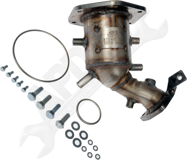 APDTY 162739 Exhaust Manifold Converter - CARB Compliant