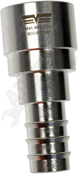APDTY 162748 Metal Heater Hose Connector - 3/4 in. Tube x 3/4 in. Hose