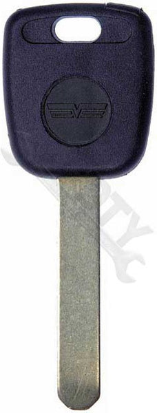 APDTY 212215 Ignition Transponder Key Uncut Requires Programing and Cut