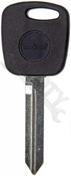 APDTY 212410 Ignition Transponder Key Uncut Requires Programing and Cut