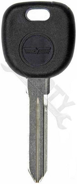 APDTY 212412 Ignition lock key with transponder Replaces 19207416