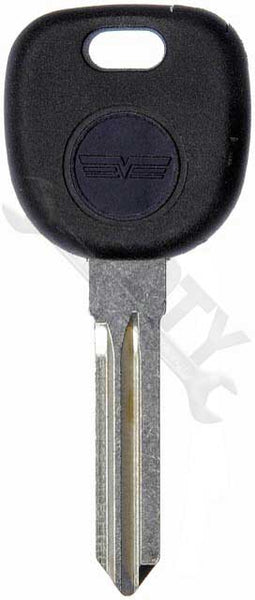 APDTY 212413 Ignition lock key with transponder Replaces 25756107