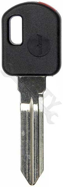 APDTY 212415 Ignition Transponder Key Uncut Requires Programing and Cut