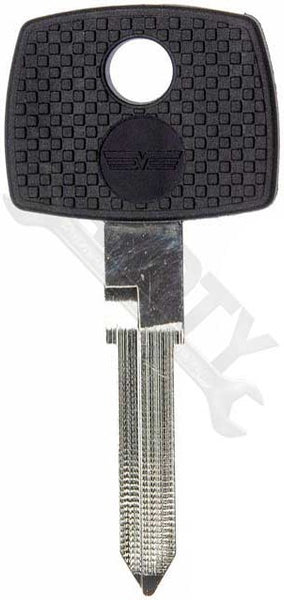 APDTY 212425 Ignition lock key with transponder Replaces MBTA0007606306