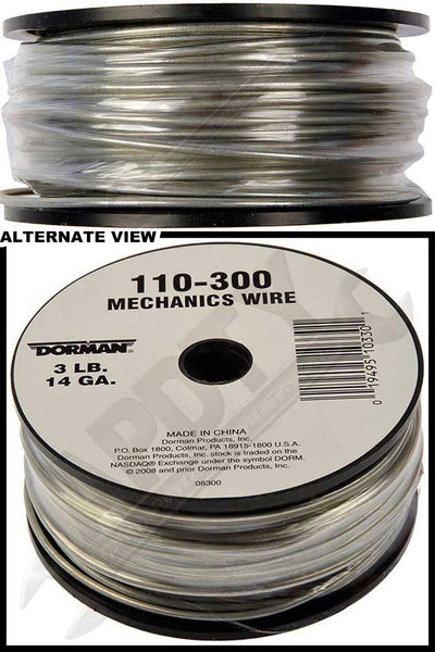 APDTY 221411 14 Gauge 3 Pound Spool Mechanics Wire