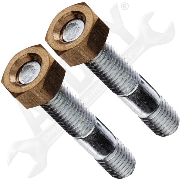 APDTY 30317 Double Ended Stud - M8-1.25 X 23mm And M8-1.25 X 10mm