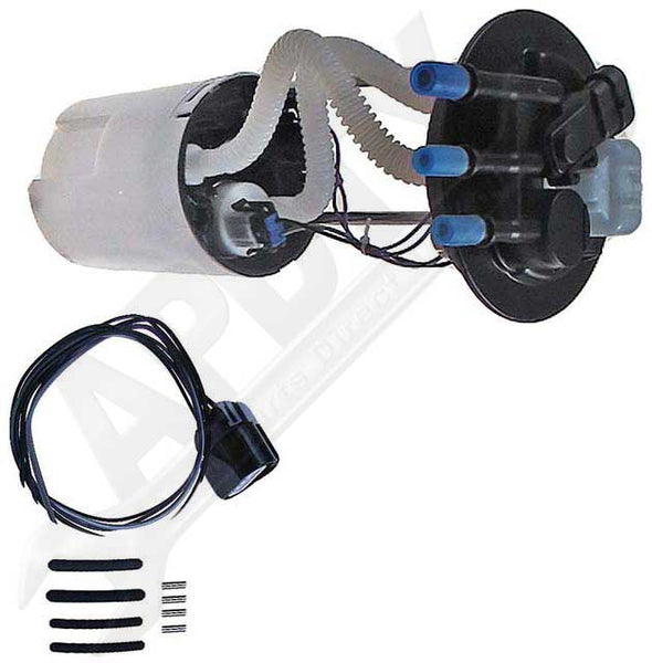 APDTY 3741489 Electric Fuel Pump Assembly 2004-2005 GMC Canyon & Chevy Colorado