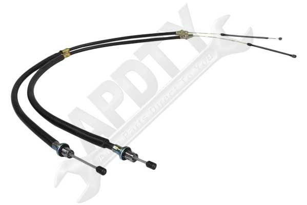APDTY 111536 Parking Brake Cable Set Replaces 4762464