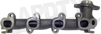 APDTY 785019 Cast Iron Exhaust Manifold - Includes Gaskets and Hardware