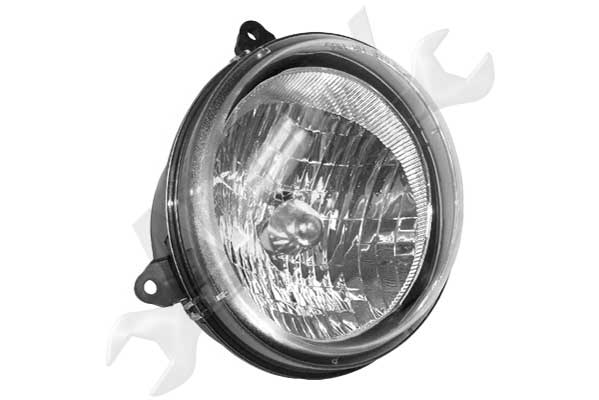 APDTY 111068 Headlight Replaces 55157140AA
