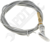 APDTY 66310 Control Cables With 1-3/4 In. Chrome Handle, 8 Ft. Length