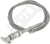 APDTY 66314 Control Cables With 1-3/4 In. Chrome Knob, 6 Ft. Length