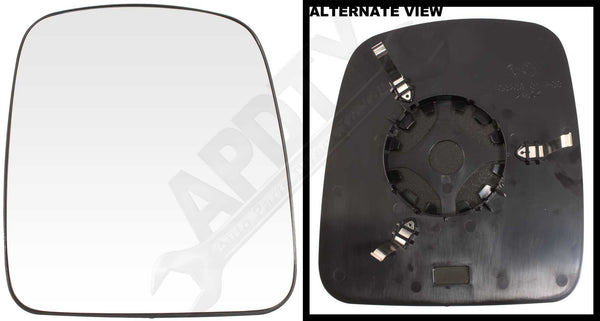 APDTY 67107 Side View Mirror Replacement Glass Right Side Replaces 88944458