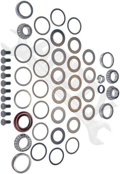 APDTY 708215 Ring and Pinion Bearing Installation Kit