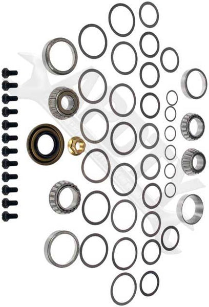 APDTY 708225 Ring and Pinion Bearing Installation Kit