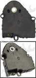 APDTY 715213 HVAC Air Blend Door Actuator Main Position Manual Temp Control