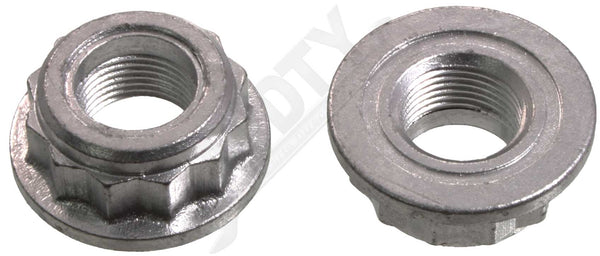 APDTY 726328 Spindle Nut M19-1.50 Hex Star Pattern Replaces N90587602