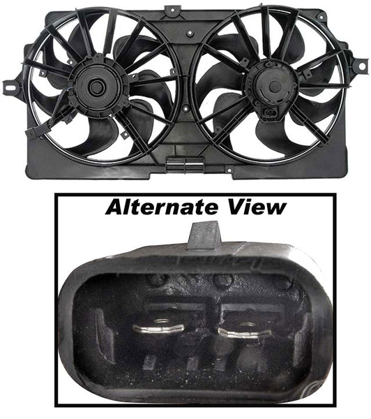 APDTY 731739 Dual Fan Assembly Without Controller
