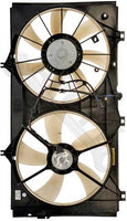 APDTY 732349 Dual Radiator & AC Condenser Cooling Fan Assembly