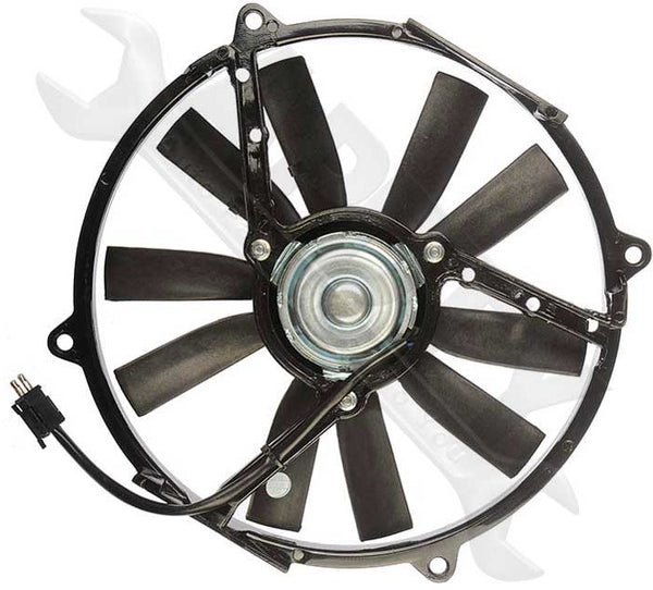 APDTY 732421 Dual Radiator & AC Condenser Cooling Fan Assembly