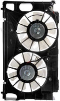 APDTY 732470 Dual Radiator & AC Condenser Cooling Fan Assembly