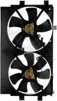 APDTY 732479 Dual Radiator & AC Condenser Cooling Fan Assembly