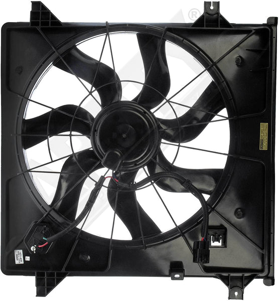 APDTY 732546 Radiator Fan Assembly Without Controller Replaces 253802J100