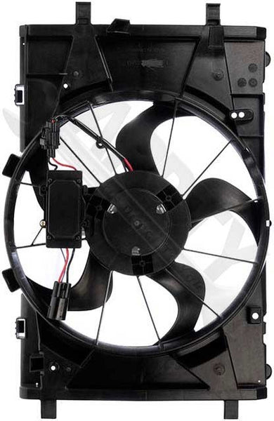 APDTY 732556 Radiator Fan Assembly With Controller