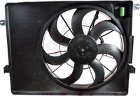 APDTY 732627 Radiator Cooling Fan Shroud Assembly Fits 10-13 Tucson & Sportage