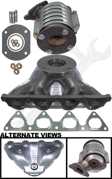 APDTY 784540 Exhaust Manifold & Catalytic Converter Assembly (California Legal)