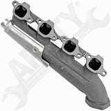 APDTY 785379 Right Side Exhaust Manifold Cast Iron w/Gaskets (Big Block - 454)