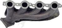 APDTY 785633 Exhaust Manifold Left Cast Iron Assembly w/ Gaskets & Heat Shield